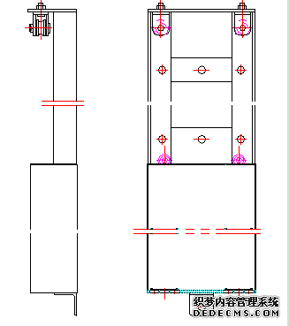 手动无压风门闭锁器